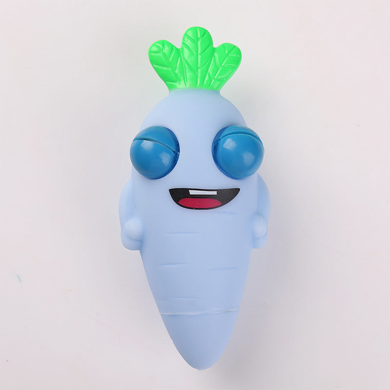 Explosive Carrot Stress Relief Squeeze Toy