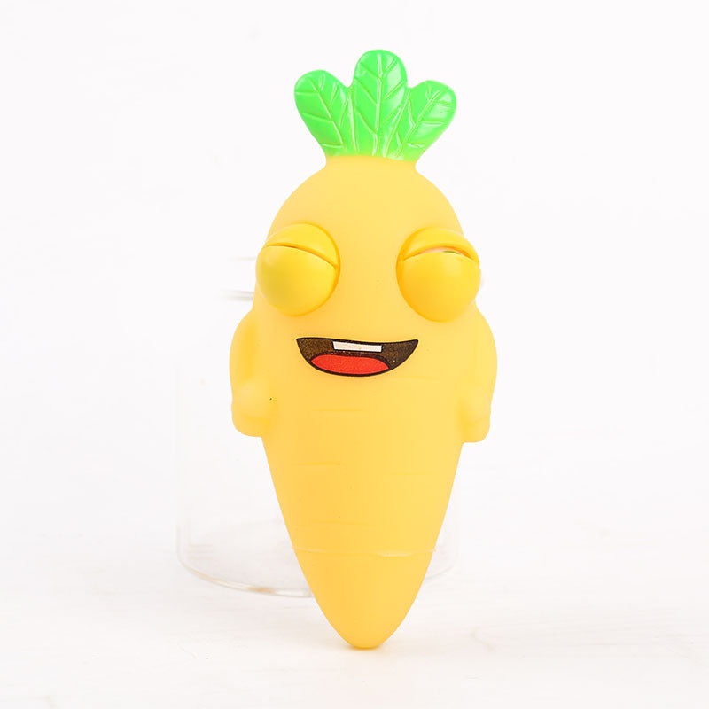 Explosive Carrot Stress Relief Squeeze Toy