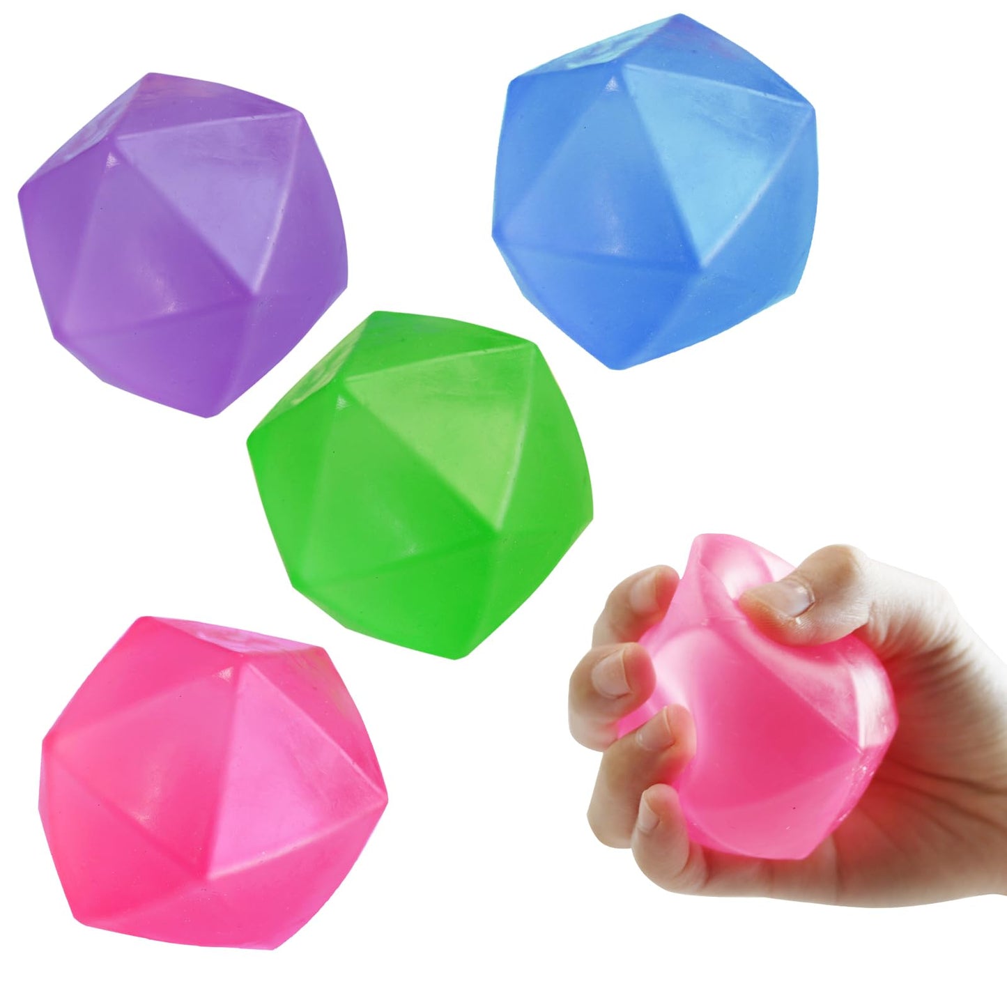 4 Pack Big Ice Squishy