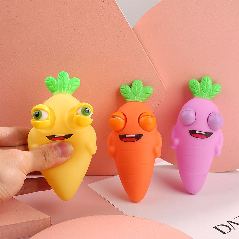Explosive Carrot Stress Relief Squeeze Toy