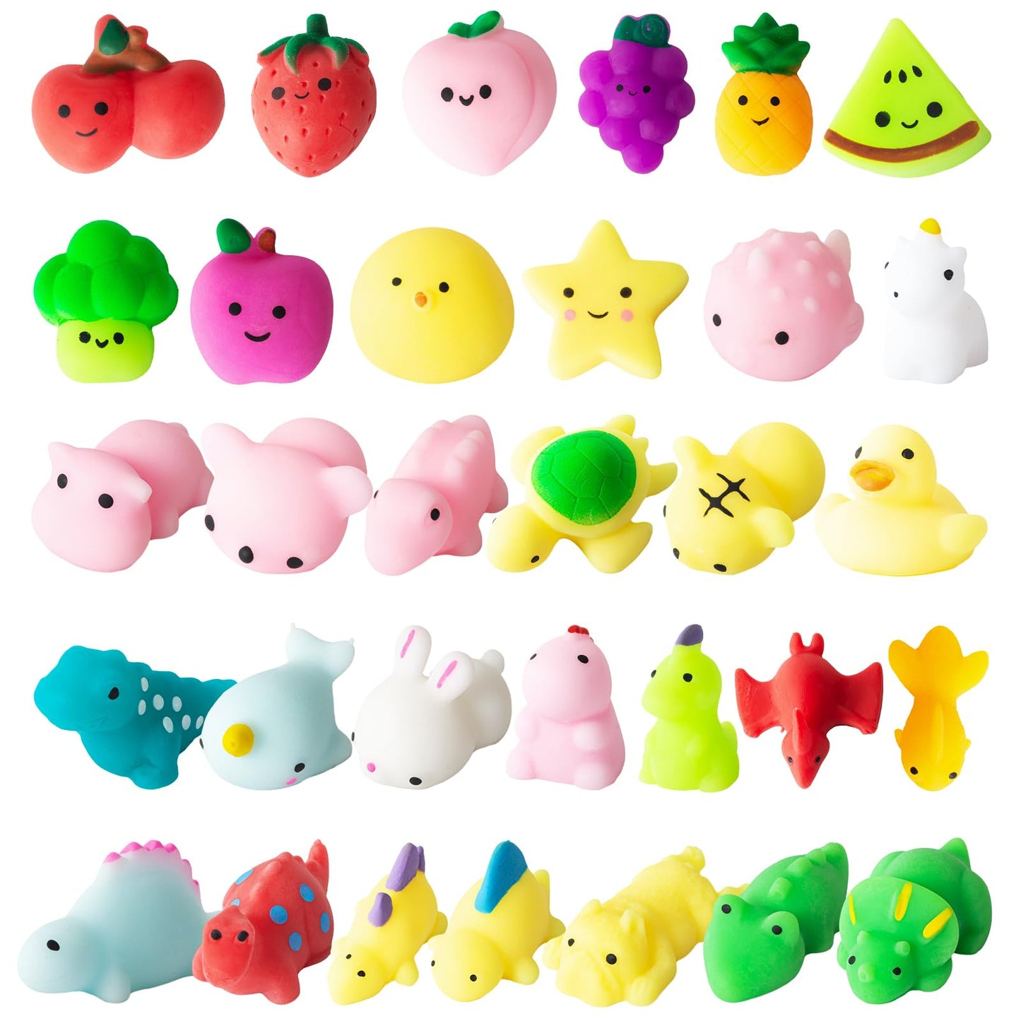 Squishy Toys Variety 32 Pack
