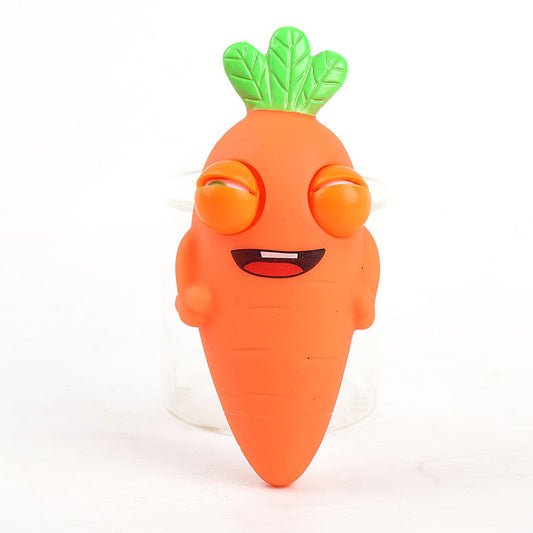Explosive Carrot Stress Relief Squeeze Toy