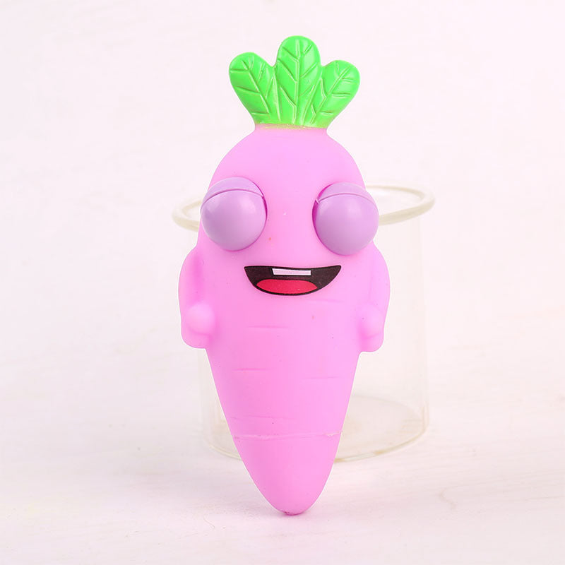 Explosive Carrot Stress Relief Squeeze Toy