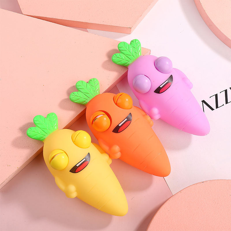 Explosive Carrot Stress Relief Squeeze Toy