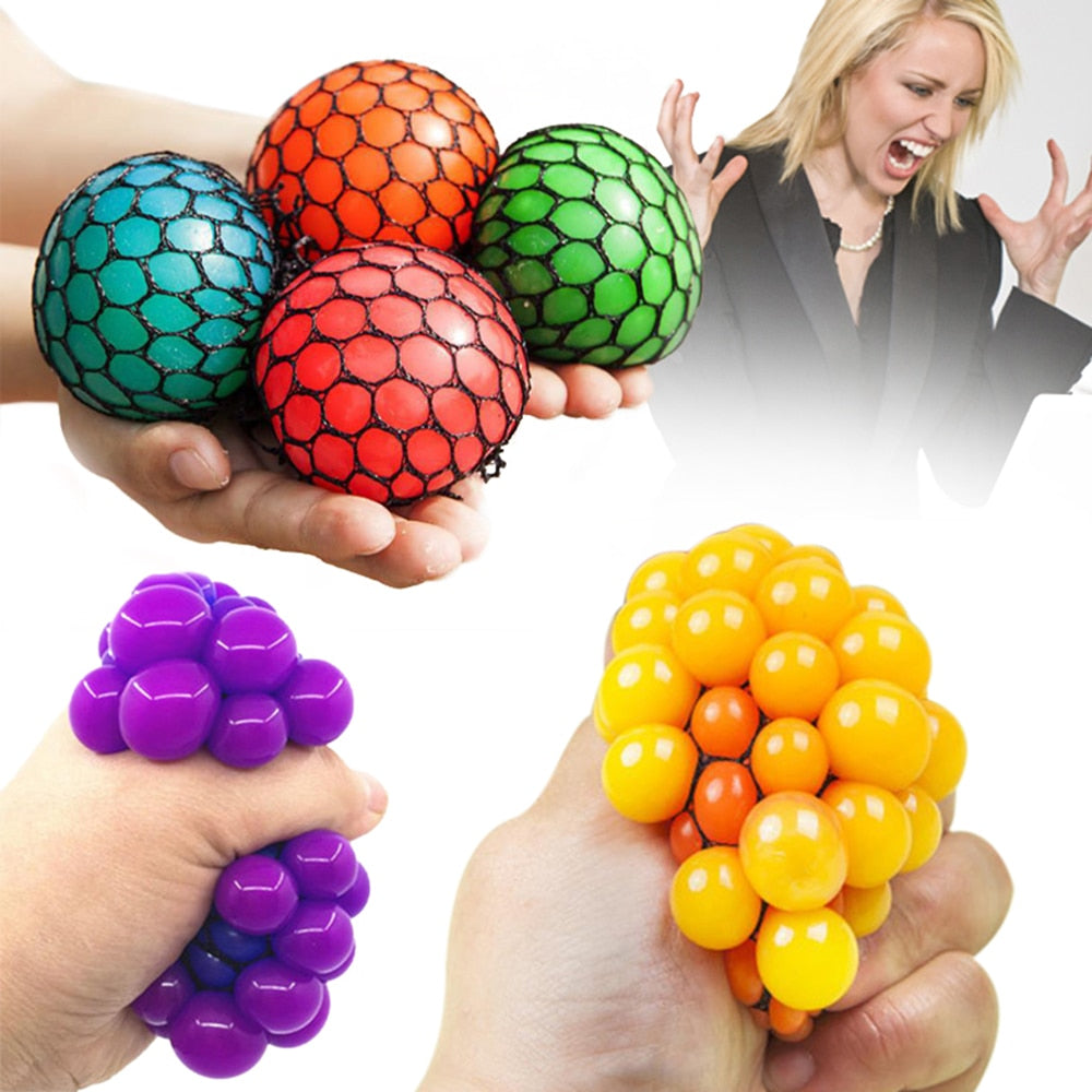 Squishy Grape Balls Toy
